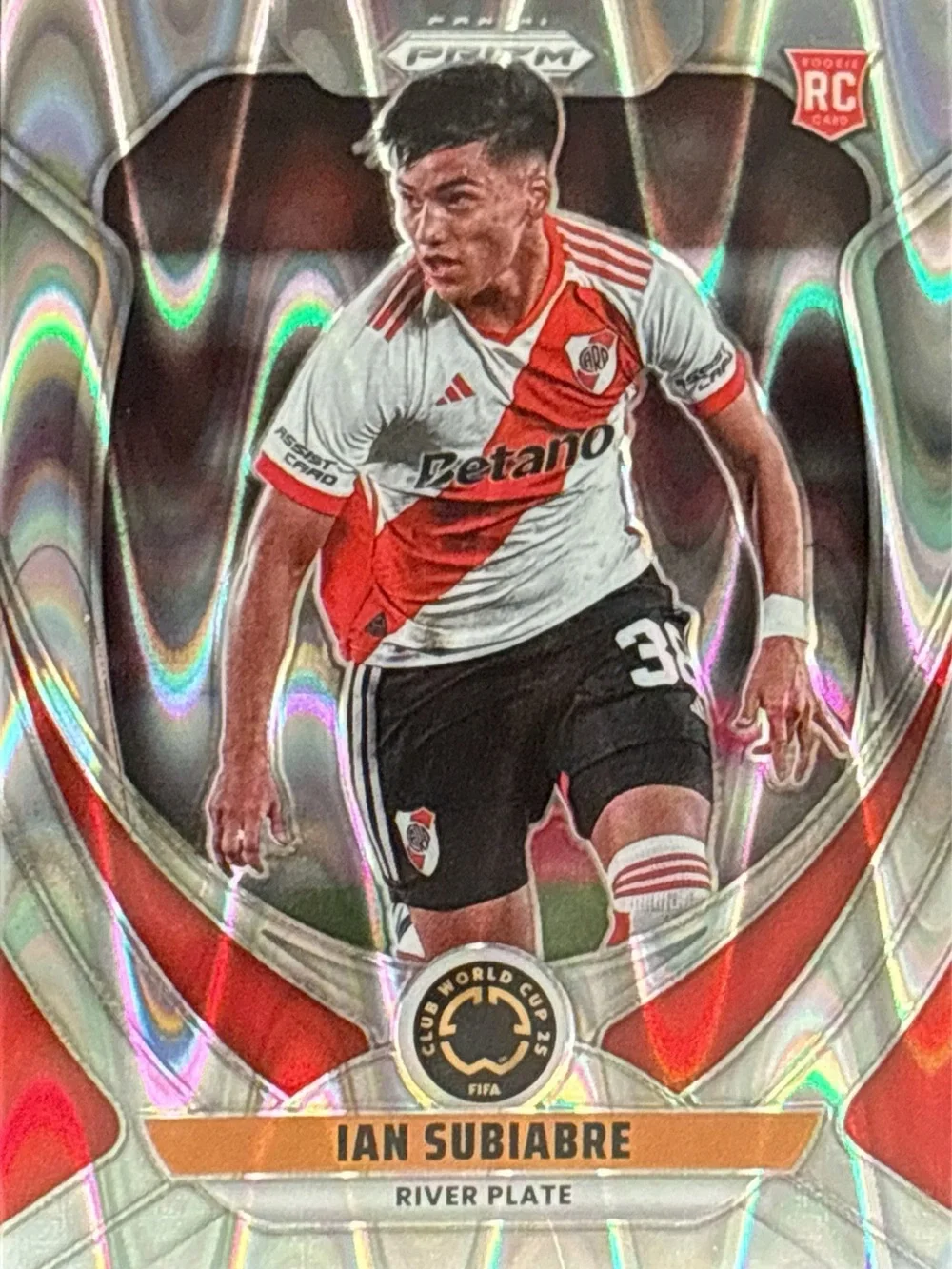 Panini Prizm Ian Subiabre Rookie Soccer Card